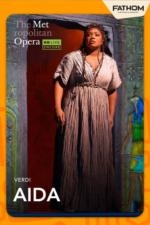 Aida: Met Summer Encore 2026 Poster
