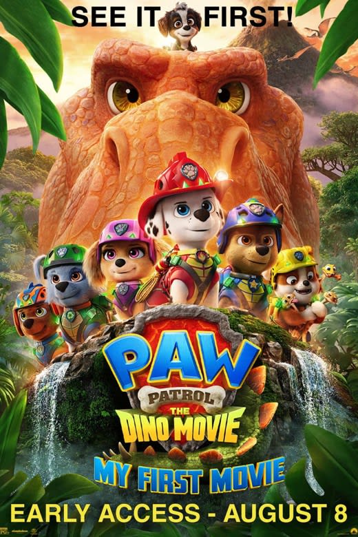 PAW Patrol: The Dino Movie - Early Access My First Movie Poster