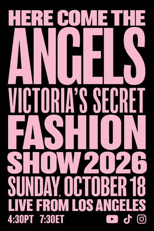 The Victoria's Secret Fashion Show 2026 Poster